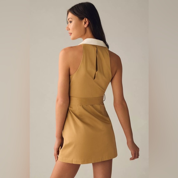 Anthropologie Hutch Sleeveless Collared Dress - Picture 3 of 7